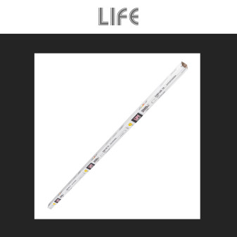 HF7 Tubo LED G13 17,5W T8 SMD Vetro Satinato 120cm Life