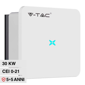 V-Tac VT-6630305 INVT Inverter On Grid 30kW Trifase IP66 per Impianto...