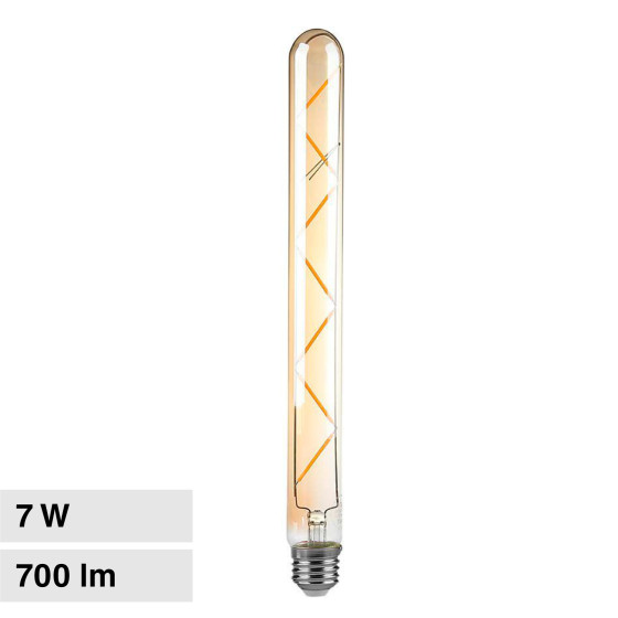 VT-2008 Lampadina LED E27 7W Bulb T30 Filament Vetro V-Tac VT-2008 Lampadina LED E27 7W Bulb T30 Filament Vetro V-Tac