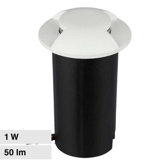 VT-1161 Punto Luce LED SMD 1W da Interramento IP67 V-Tac VT-1161 Punto Luce LED SMD 1W da Interramento IP67 V-Tac