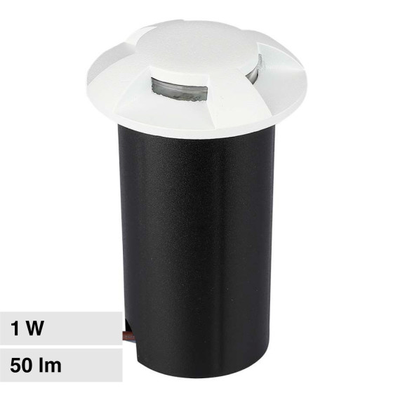 VT-1171 Punto Luce LED SMD 1W da Interramento IP67 V-Tac VT-1171 Punto Luce LED SMD 1W da Interramento IP67 V-Tac