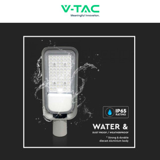 VT-150030ST Lampada Stradale LED 30W SMD Lampione IP65 V-Tac