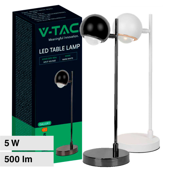 VT-7506 Lampada LED da Tavolo 5W in Metallo V-Tac VT-7506 Lampada LED da Tavolo 5W in Metallo V-Tac