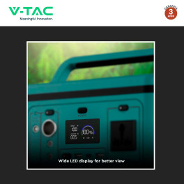 VT-606 Accumulatore Portatile al Litio 568Wh 500W V-Tac