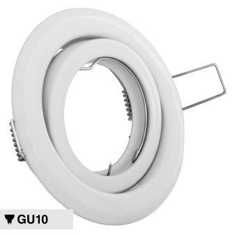 Kanlux ARGUS II CT-2115-W Portafaretto Rotondo Orientabile da Incasso con...