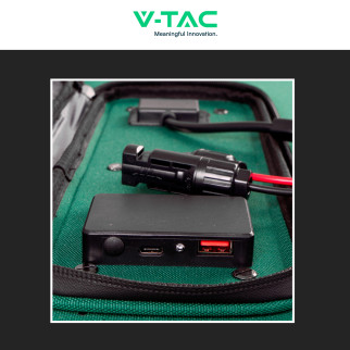 VT-10160 Pannello Fotovoltaico 160W Portatile IP67 V-Tac