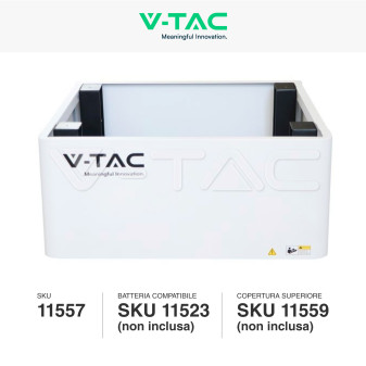 Modulo Armadio Rack per Batterie di Accumulo 9.6kWh V-Tac