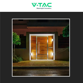 VT-831 Lampada LED da Muro 7W SMD Applique Nera V-Tac IP65