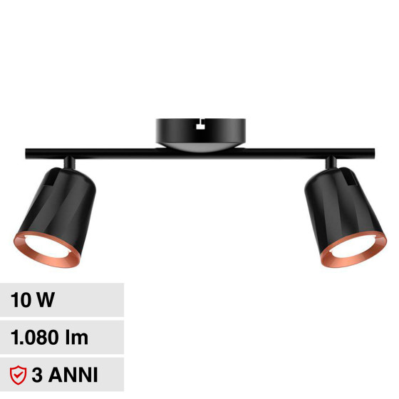 Applique Orientabile V-Tac VT-812 Lampada LED da Parete 10W Applique Orientabile V-Tac VT-812 Lampada LED da Parete 10W