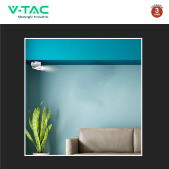 VT-805 Lampada LED Parete 4,5W SMD Orientabile Bianca V-Tac