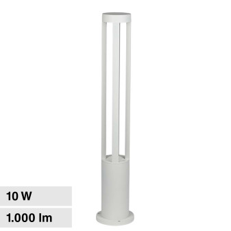 V-Tac VT-820 Lampada LED da Giardino 10W COB CREE Lampione Bollard da Terra...