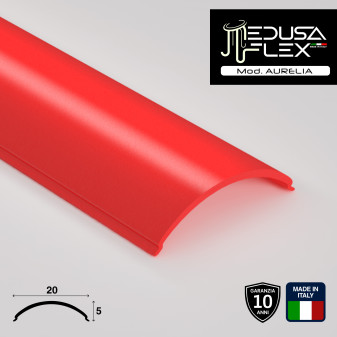 Medusaflex Aurelia Copertura Angolare Rossa per Profilo