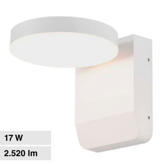 V-Tac VT-11020 Lampada LED da Muro 17W Wall Light SMD Applique IP65 Colore...