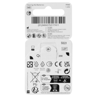 Powerone Misura 13 - Batterie per Apparecchi Acustici