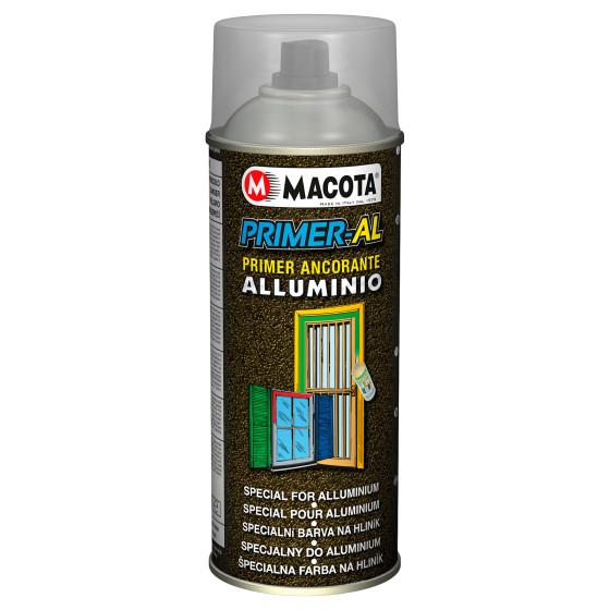 Acquista Macota Primer-Al Spray Ancorante per Alluminio e Leghe Leggere Acquista Macota Primer-Al Spray Ancorante per Alluminio e Leghe Leggere
