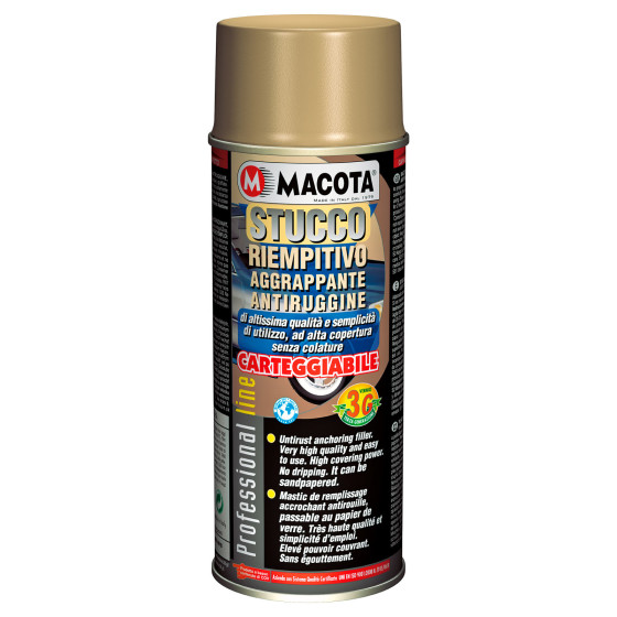 Acquista Macota Spray Stucco Riempitivo Aggrappante Antiruggine Beige Acquista Macota Spray Stucco Riempitivo Aggrappante Antiruggine Beige