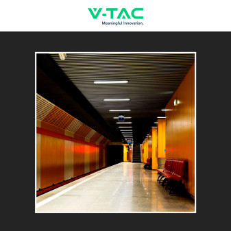 VT-80150 Tubo LED 48W 150cm Plafoniera Lineare Linkabile IP65 V-Tac