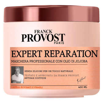 Franck Provost Expert Reparation Maschera Professionale con Olio di Jojoba...