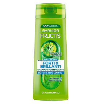 Garnier Fructis Forti e Brillanti Shampoo Fortificante Capelli Normali con...