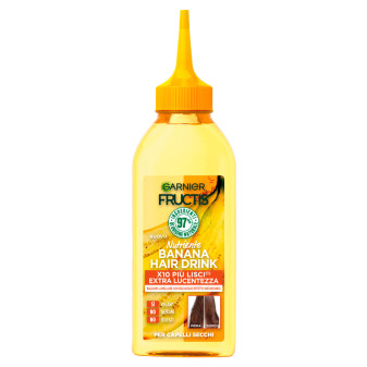 Garnier Fructis Hair Drink Banana Balsamo Lamellare Nutriente Capelli Secchi...