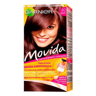 Garnier Movida Tinta Semi Permanente per Capelli Crema Shampoo Colorante Tono...