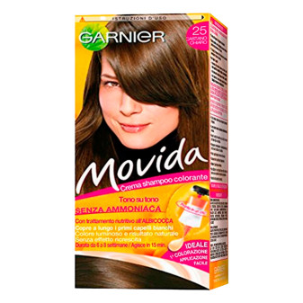 Garnier Movida Tinta Semi Permanente per Capelli Crema Shampoo Colorante Tono...