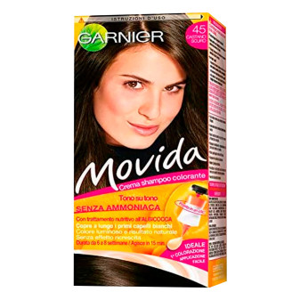 Garnier Movida Tinta Semi Permanente per Capelli Crema Shampoo Colorante Tono...