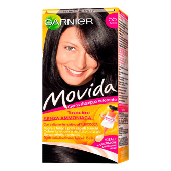 Garnier Movida Tinta Semi Permanente per Capelli Crema Shampoo Colorante Tono...