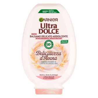 Garnier Ultra Dolce Balsamo Delicato Addolcente Delicatezza d'Avena per...