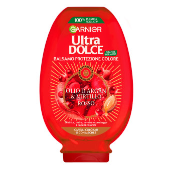 Garnier Ultra Dolce Balsamo Protezione Colore Olio d'Argan e Mirtillo Rosso...