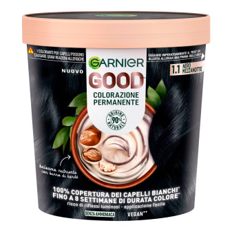 Garnier Good Tinta Permanente per Capelli Senza Ammoniaca con Balsamo...