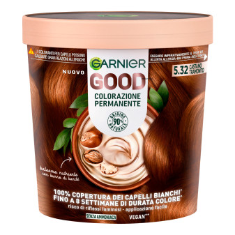 Garnier Good Tinta Permanente per Capelli Senza Ammoniaca con Balsamo...