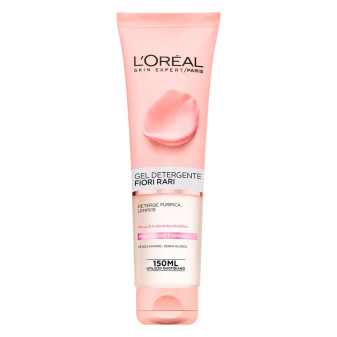 L'Oréal Paris Fiori Rari Gel Detergente Viso Purificante Lenitivo per Pelli...