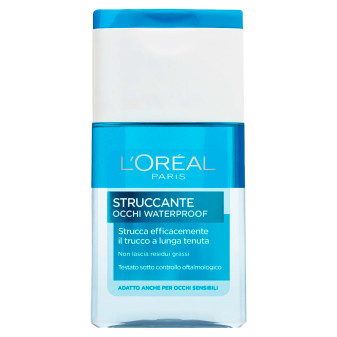 L'Oréal Paris Struccante Occhi Waterproof Bifase Delicato per Occhi Sensibili...