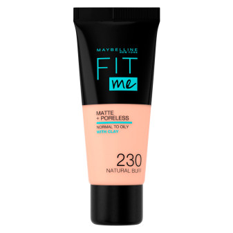 Maybelline New York Fit Me Matte & Poreless Fondotinta Liquido Opacizzante...