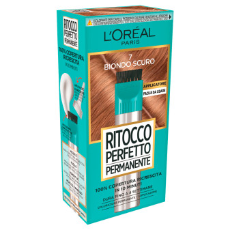 L'Oréal Paris Ritocco Perfetto Tinta Permanente per Copertura Ricrescita...