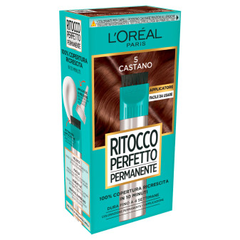 L'Oréal Paris Ritocco Perfetto Tinta Permanente per Copertura Ricrescita...