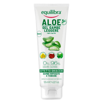 Equilibra Aloe Gambe Leggere Gel Rinfrescante Effetto Ghiaccio - Flacone da...