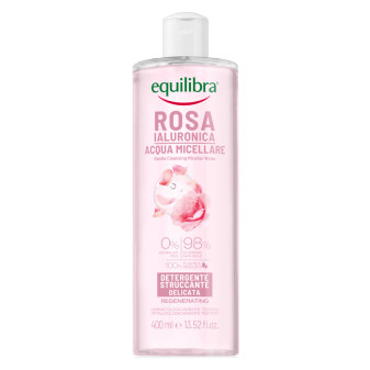 Equilibra Rosa Ialuronica Acqua Micellare Delicata e Rigenerante Pelle Fresca...