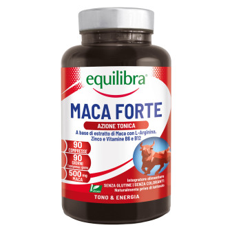 Equilibra Maca Forte Azione Tonica Integratore Alimentare Tono e Energia -...