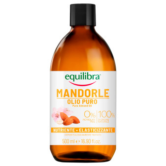 Equilibra Mandorle Olio Puro Nutriente Elasticizzante Previene Smagliature...