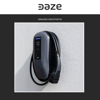 Daze Cavo di Ricarica AC Tipo 2 22kW Trifase IP55 Grigio 5m