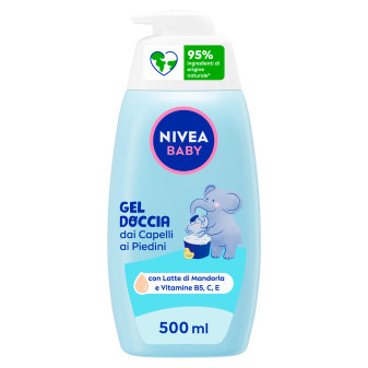 Nivea Baby Bagno Detergente Dai Capelli Ai Piedini Protezione Delicata con...