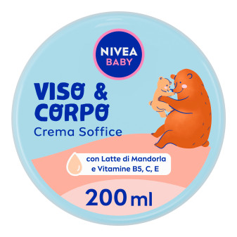 Nivea Baby Viso & Corpo Crema Soffice Idratante Formula Ipoallergenica -...