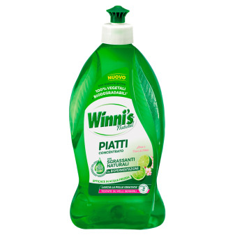 Winni's Naturel Detersivo Concentrato Piatti e Stoviglie al Lime e Fiori di...