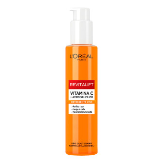 L'Oréal Paris Revitalift Detergente Viso Vitamina C + Acido Salicilico Adatto...