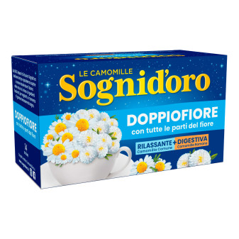 Sognid'oro DoppioFiore Camomilla Comune e Romana Azione Rilassante e...