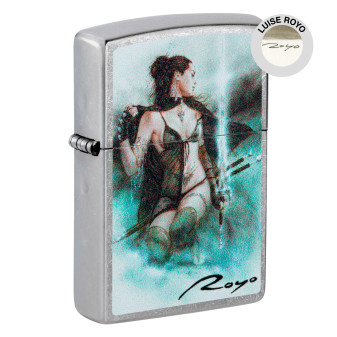 Zippo Accendino a Benzina Ricaricabile ed Antivento con Fantasia Luis Royo -...