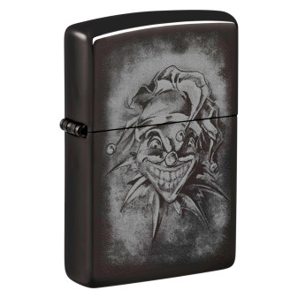 Zippo Accendino a Benzina Ricaricabile ed Antivento con Fantasia Clown Design...