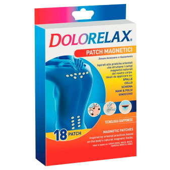 Dolorelax Patch Magnetici per Collo Schiena Spalle Ginocchio Mani e Polsi -...